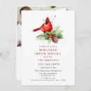 Search for cardinal christmas invitations Rustic
