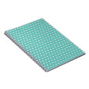 Search for polka dot notebooks Teal