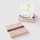 Search for pink flower coasters Bohemian