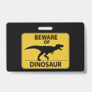 Search for dinosaure id badges Jurassic