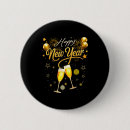 Search for new years eve party badges Minimal