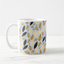 Search for autumn leaves pattern mugs Design