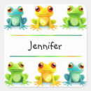 Search for blue frog stickers Cute