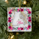 Search for pink poinsettia christmas tree decorations For her