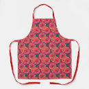 Search for orange red aprons Abstract
