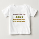 Search for military baby shirts daddy