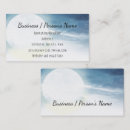 Search for night business cards Moon