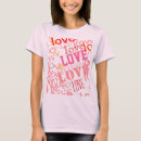 Search for romantic words tshirts Word cloud
