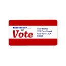 Search for government return address labels Political