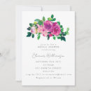 Search for magenta bridal shower invitations Simple
