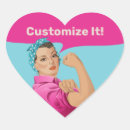 Search for vintage feminism stickers Rosie the riveter