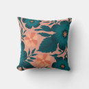 Search for soft peach cushions Green leaves
