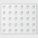 Search for gray wrapping paper Calligraphy typography elegant