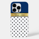 Search for fashion polka dots iphone cases Blue