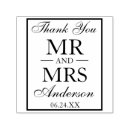 Search for mr and mrs rubber stamps Newlywed