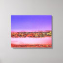 Search for pink sunset canvas prints Abstract