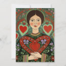 Search for open heart cards Woman