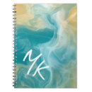 Search for brown notebooks Initials
