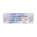 Search for purple floral return address labels Gold