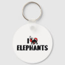 Search for elephant love key rings Heart