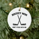 Search for hockey mom christmas tree decorations Mother