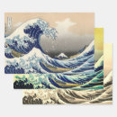 Search for japanese wave wrapping paper Kanagawa