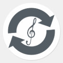 Search for music notation stickers Treble clef