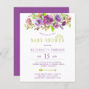 Search for rustic chic baby shower invitations Floral