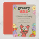 Search for sesame street invitations Groovy one