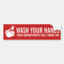 Search for grandparent bumper stickers Clean