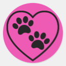 Search for black paw print stickers Puppy