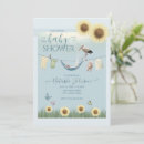 Search for sunflower baby shower invitations Pastel