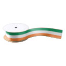 Search for irish flag ribbon White