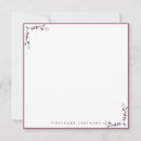 Search for floral border note cards Classic