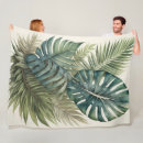Search for monstera leaf blankets Botanical