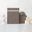 Search for pink brown polka dots wrapping paper For her