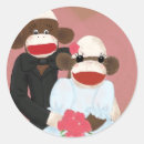 Search for sock monkey stickers Happy