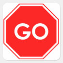 Search for go sign stickers Stop