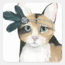 Search for dressed up cat stickers Feline