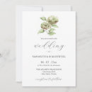 Search for hydrangea wedding invitations Green