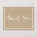 Search for kraft paper thank you cards Vintage