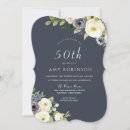 Search for white flowers birthday invitations Party