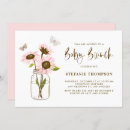 Search for pink sunflower invitations Country