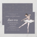 Search for ballerina cards invites Elegant