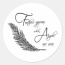 Search for angel saying stickers Feather