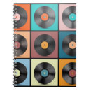 Search for record notebooks Background