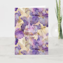 Search for purple iris flower birthday cards Flowers