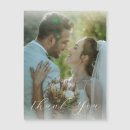 Search for magnet wedding thank you cards Elegant