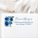 Search for navy and white return address labels Bridal shower