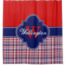 Search for red white and blue shower curtains Preppy